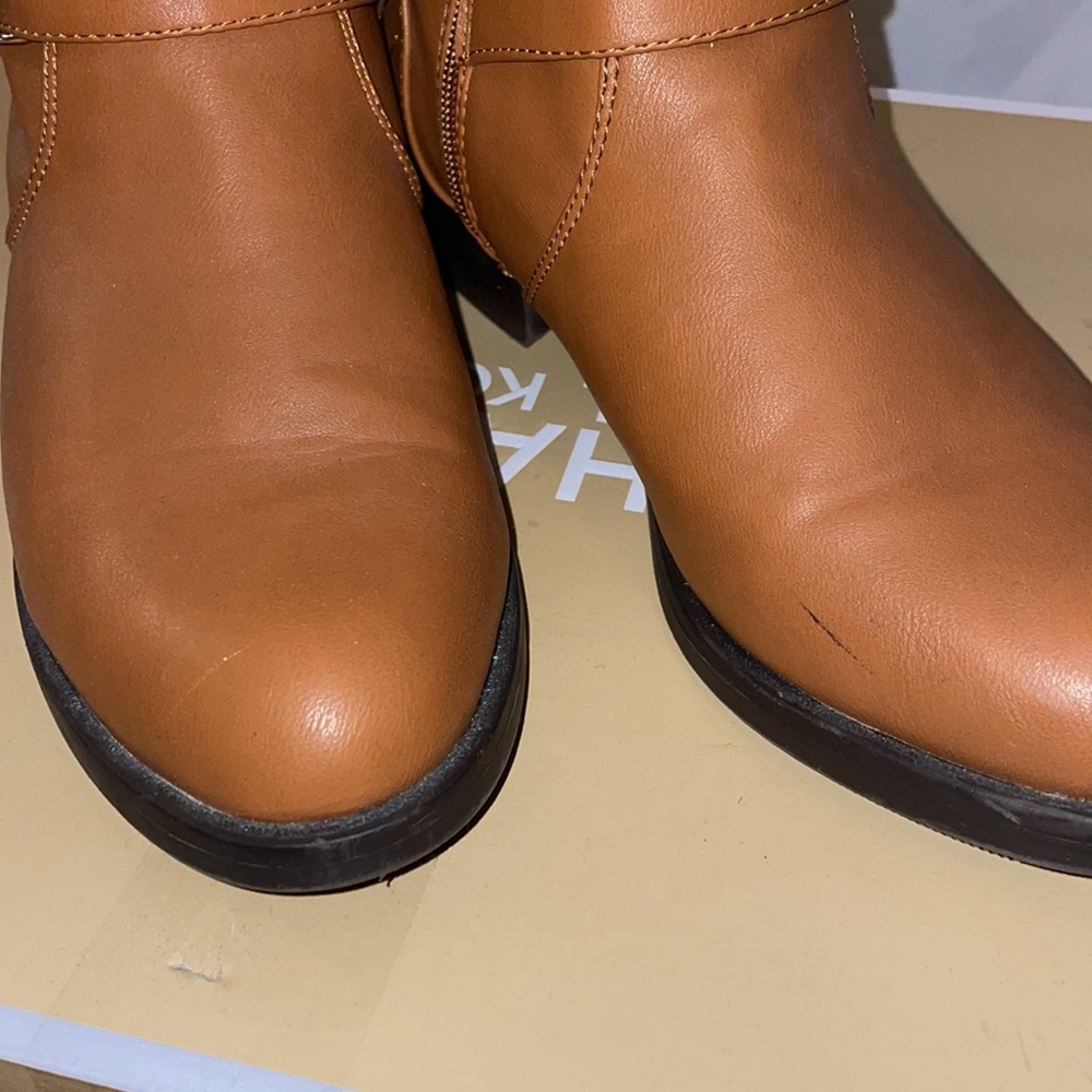 Michael Kors Tall Leather Boot - Picture 4 of 5